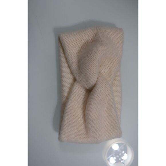 Cream Off White Headband Wrap Knot Earmuffs NWOT - Picture 1 of 4